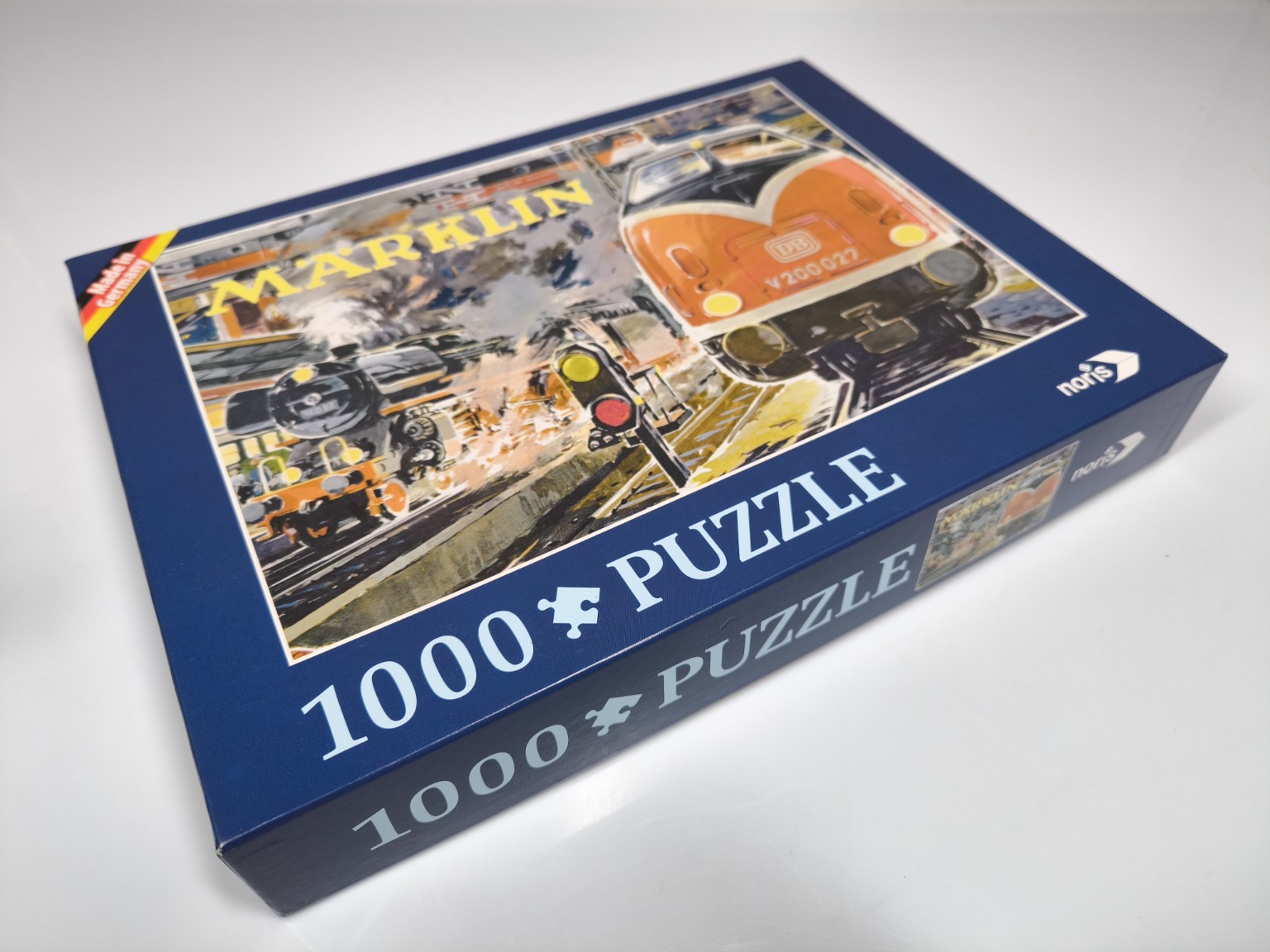 Märklin-Motiv als Beispiel für Modellbahngeschichte